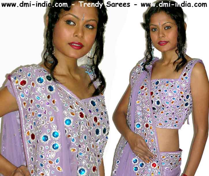 Multi Jewel Sari